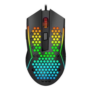 Imagem de Mouse Gamer Redragon Reaping Plus - 52000dpi - RGB - Sensor PAW3395 - Conexão USB - M987P-K V2