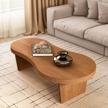 Imagem de Mesa De Centro Para Sala Artely Magnum Cor Cinamomo - Artany