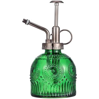 Imagem de Toyvian Frasco de Spray de Vidro para Plantas: Frascos de Spray Vintage Pequenos, Dispensador de Sabão Líquido de 400 Ml Com, Regador para E Externos (verde)