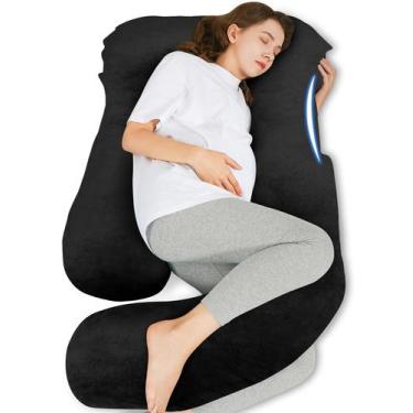 Imagem de Almohada de Embarazo HIPHOP PANDA 145 cm en Forma de U para Maternidad