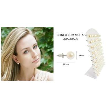Imagem de Brinco de bolinha - Ótima qualidade 