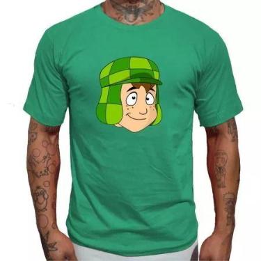 Imagem de Camiseta chaves personagens - Loja Dinka, M, Verde
