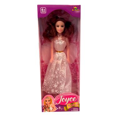 Imagem de Boneca Joyce Noiva Morena - Art Brink