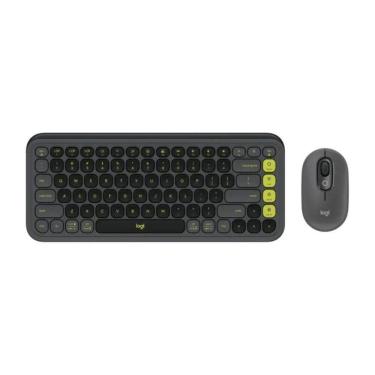 Imagem de Teclado Logitech Pop Icon Combo-Graphite Us 920-013056
