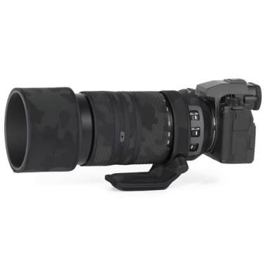Imagem de CHASING BIRDS Revestimento impermeável de camuflagem de lente para LUMIX S 100-500 mm F5-7.1 OIS Capa protetora de lente à prova de chuva versão IV (preto sombra)