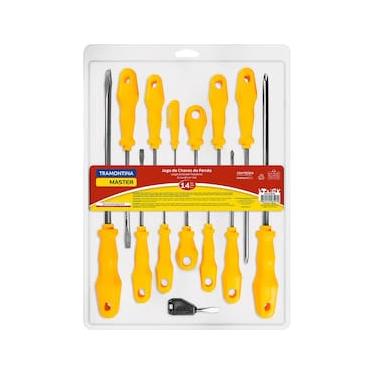 Imagem de Jogo de Chaves de Fenda Tramontina - 14 Peças