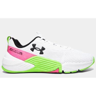 Imagem de Tênis Under Armour Tribase Reps 2 -36- Branco-Verde Limão-Feminino