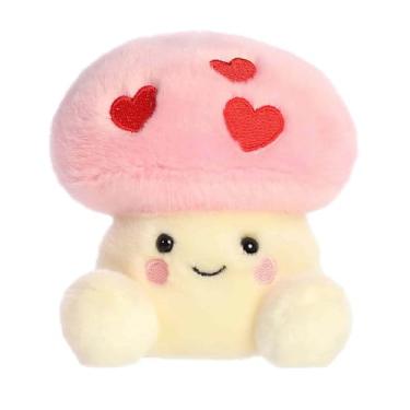 Imagem de Aurora® Adorable Palm Pals™ Brooklyn Mushroom™ Stuffed Animal - Fun Seasonal Plush for Kids and Adult Collectors - Perfect for Decorating Rooms and Valentine's Day - Pink 5 Inches