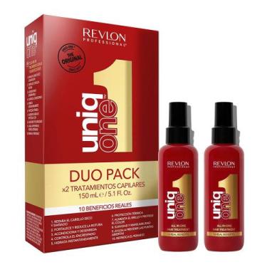 Imagem de Kit Revlon Duo Pack Uniq One Classic - Tratamento de Cabelo 2x150ml