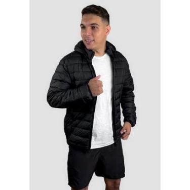 Imagem de Jaqueta Bobojaco Puffer Acolchoada Impermeável Masculina Capuz-Masculino