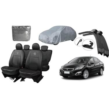 Imagem de Capa de couro +Capa de cobrir + Limpador de para - brisa -Peugeot 408-10-19