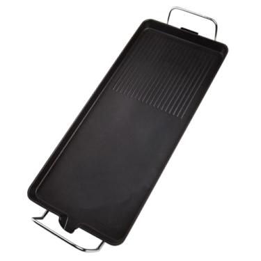 Imagem de Electric Roast Meat Dish Electric Baking Tray Sturdy Performance Non-stick Easy Clean Skid-proof Feet Pad