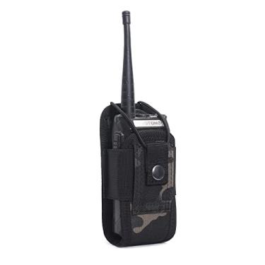 Imagem de Coldre de rádio Molle de nylon, coldre de rádio para cinto de serviço para Walkie Talkies Coldres Acessórios Molle System