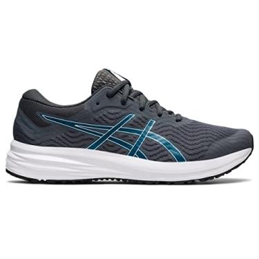 Imagem de ASICS Men's Patriot 12 Running Shoes, 13, Carrier Grey/DEEP SEA Teal