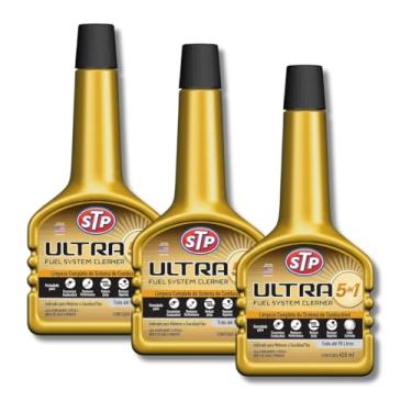 Imagem de Kit 3 Ultra 5 em 1 Aditivo Stp Limpeza Completa Injeção 375ml