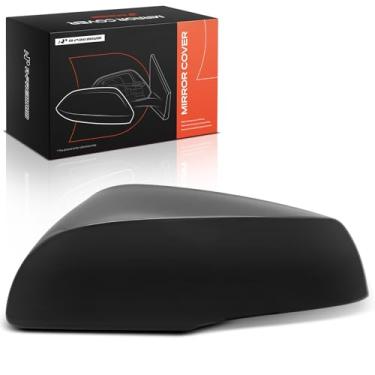 Imagem de A-Premium Tampa do espelho retrovisor do lado do motorista - compatível com Toyota Tacoma 2016-2023 - preto liso, com furo de seta