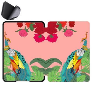 Imagem de Yzlvigrous Capa para Kindle Paperwhite 12th/Colorsoft Signature Edition 1ª Geração 2024, Tampa Traseira de TPU Macio de 7 Polegadas com Sono/acordamento Automático, Modelo: SA568B/SA59CP/SA569P