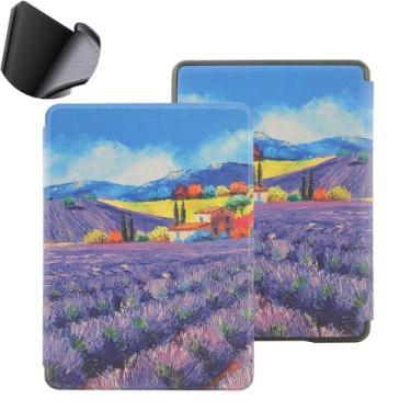 Imagem de Yzlvigrous Capa para Kindle Paperwhite 12th/Coloroft Signature Edition 1ª Geração 2024, Tampa Traseira de TPU Macia de 7 Polegadas com Sono/acordamento Automático, Modelo: SA568B/SA569P/SA59CP