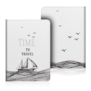 Imagem de Yzlvigrous Capa de Suporte para 7 "Kindle Paperwhite (12ª Geração-2024) e Edição de Signature Coloroft, Capa com Sono/acordamento Automático, Modelo: SA59CP/SA568B/SA569P