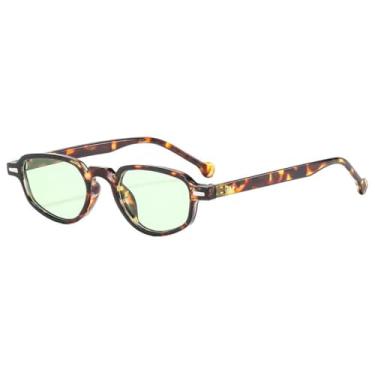 Imagem de Óculos de sol retrô com personalidade, óculos de sol com protetor solar, estilo arroz, moda masculina e feminina, óculos para fotografia de rua, UV400 (C-6lv)