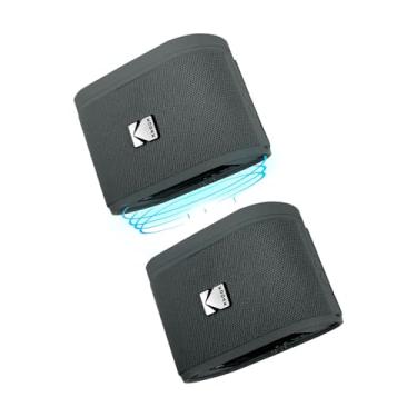 Imagem de KODAK Alto-falante Bluetooth SOUNDBRIX com som HD, portátil, sem fio, IPX4, resistente à água, até 5H, Playtime V5.4 para festas em casa, ao ar livre, praia, aparelhos eletrônicos, presente de
