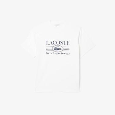 Imagem de Camiseta Lacoste Clássica com Estampa Masculina-Masculino