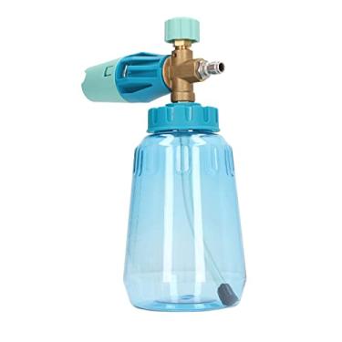 Imagem de Hyuduo A Arruela Pulverizadora de Alta Pressão Ajustável Pode Pistola de Pulverização de Conexão Rápida NPT de 1/4 pol., Gerador de Espuma 1L 4000psi, Bico Giratório, Peças Excelentes para Lavagem