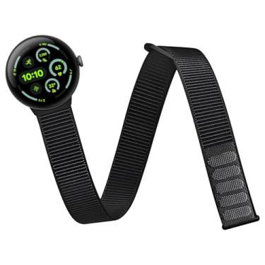 Imagem de Zspoly Pulseira esportiva de tornozelo e braço compatível com Google Pixel Watch 2/1/3 (41 mm), pulseiras elásticas de nylon para Google Watch masculino/feminino