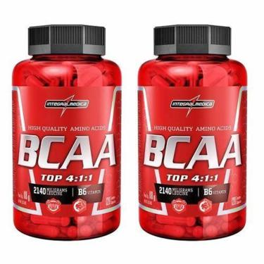 Imagem de Combo 2 - Amino BCAA TOP 4:1:1 - 120 cápsulas - Integralmédica-Unissex