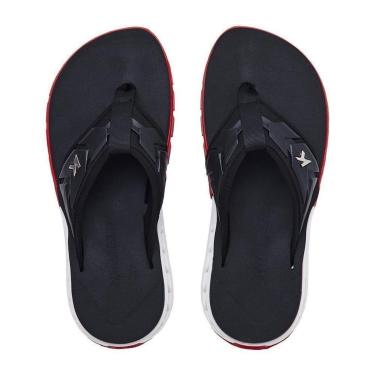 Imagem de Chinelo Kenner Rakka Ultra Full Force Dlm-08 Preto / Vermelho-Masculino
