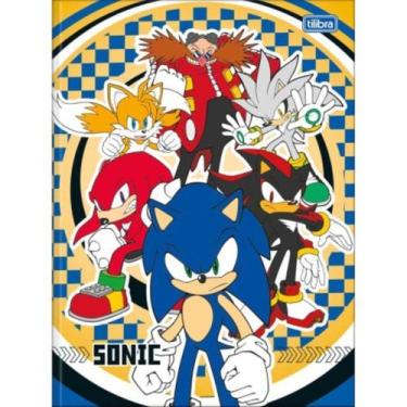 Imagem de Caderno Brochurao Grande Sonic 48fls Capas Sortidas - Tilibra
