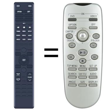 Imagem de Controle remoto de substituição 86170-45020 compatível com Lexus GX470 LX470 2006-2009 traseiro SEAT Entertainment DVD Remote 86170 45020