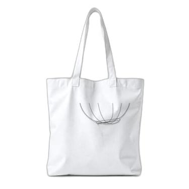 Imagem de Kit 10 Sacola Ecologica s Charmosas Reutilizáveis 38x41,5cm Estampa Balões de Ar Quente