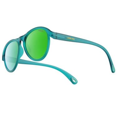 Imagem de ACBLUCE Óculos de sol polarizados para crianças, meninos, meninas, sensação de pele, TR90, jovens, adolescentes, praia, viagens, atividades ao ar livre, para idades de 5 a 13 anos, Armação com