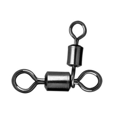 Imagem de Conectores De Anel Giratório De 3 Vias Para Pesca Em Água Salgada E Do