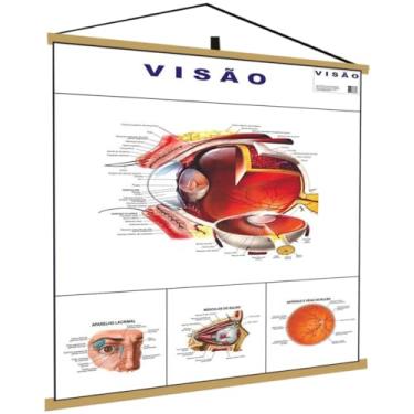 Imagem de Banner Visão Oftalmologia Sistema Olho Ocular Poster Sistema Corpo Humano Medicina
