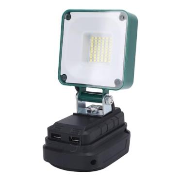 Imagem de Hilitand LED Sem Fio LED Light Recarregable Light Bar Lamp Portátil 45 3400LM 180 ° IP67 Ajustável IP67 Com a Porta USB para BL1815 BL1830 BL1840 BL1860