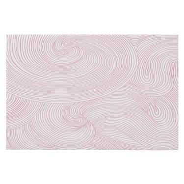 Imagem de Wassud Tapete de porta Swirling Lines 61 x 89 cm, tapete de área lavável antiderrapante com suporte de borracha, tapete macio e macio para sala de estar, quarto, entrada, entrada