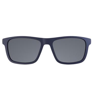 Imagem de Clip On Para Armação Hb Switch 0351  Fosco Lente Prata Espelhada Polarizada-Unissex