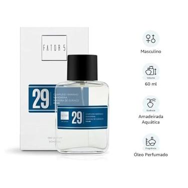 Imagem de Perfume 29 Fator 5 - Masculino Contratipo Inv!ctus - Paco Rab@nne (60ML)