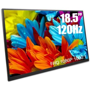Imagem de Maovz Grande monitor portátil de 47.0 cm, 1080p FHD IPS extensor de tela de laptop Tipo-C HDMI monitor de viagem para laptop/PC/Mac/telefone/PS/Xbox, Plug & Play (18,5 polegadas)
