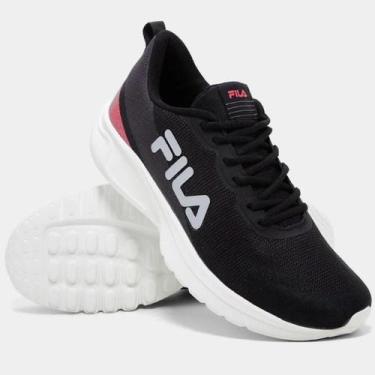 Imagem de Tênis Fila Vector Feminino - Preto e Grafite, 36