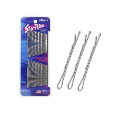 Imagem de Broches Bobby Sta-Rite – 60 unidades, Silver