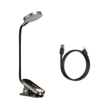 Imagem de Luminária De Mesa LED Recarregável USB Com Dimmer Infinito, Luz De Lei