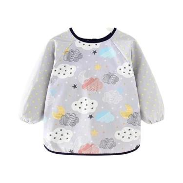 Imagem de Babadores De Algodão Impermeáveis Para Bebês, Vestido Infantil De Mang