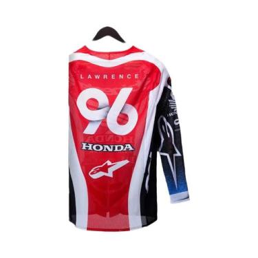 Imagem de Camiseta De Manga Longa Para Motocross 450SMX Para Jovens E Homens, Re