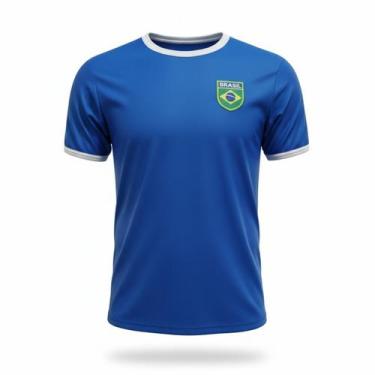 Imagem de Camisa Brasil Uniforme 2 Torcedor Azul - Masculino Tamanho:GGCor:Azul,
