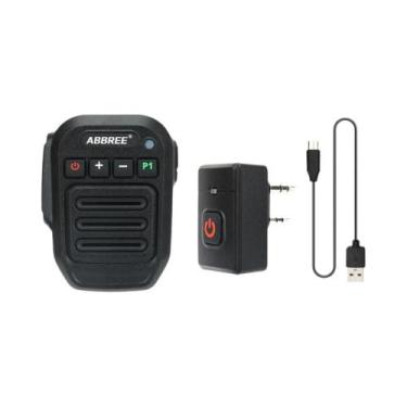 Imagem de Microfone Sem Fio Bluetooth Tipo-C Portátil Para Rádio Baofeng UV-5R 5