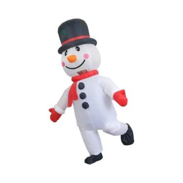 Imagem de Fantasia Inflável De Natal Para Adultos: Papai Noel, Boneco De Neve, H