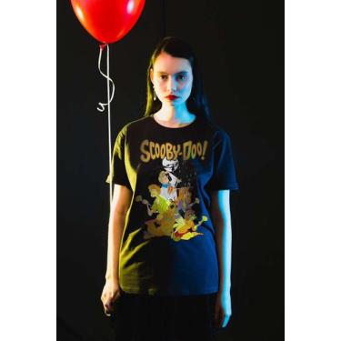 Imagem de Camiseta Scooby-Doo Mistério - Piticas, G, Preto, Unissex